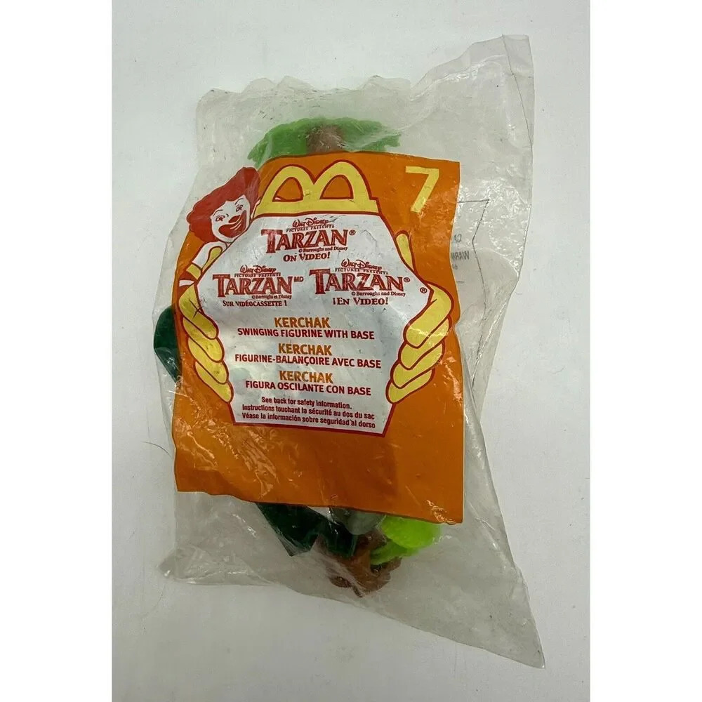 2000 McDonald's Happy‎ Meal Tarzan on Video, #7 Kerchak Factory Sealed